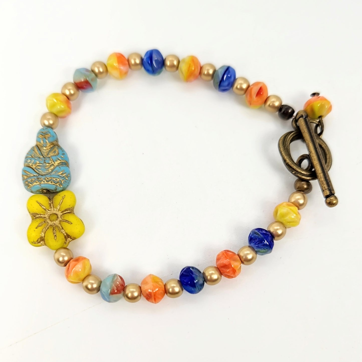 Happy Sitting Buddha Bracelet