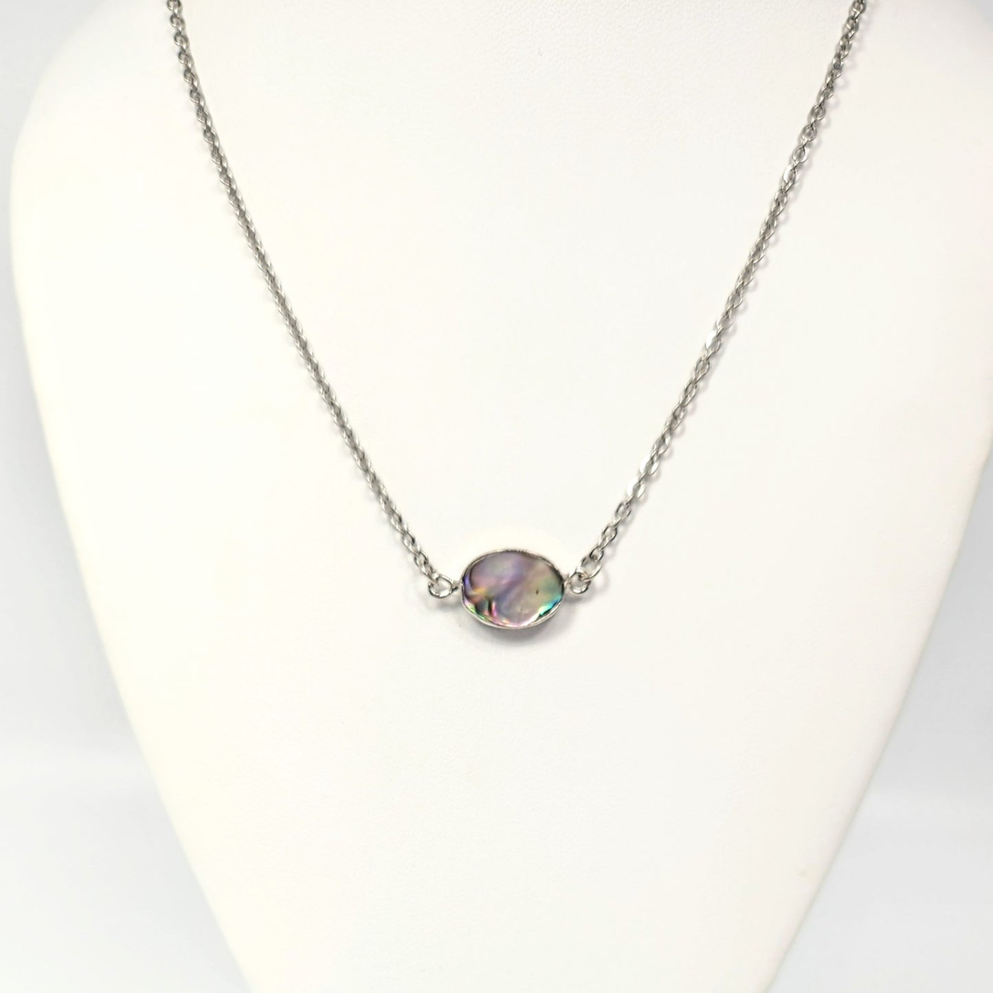 Abalone Oval Necklace