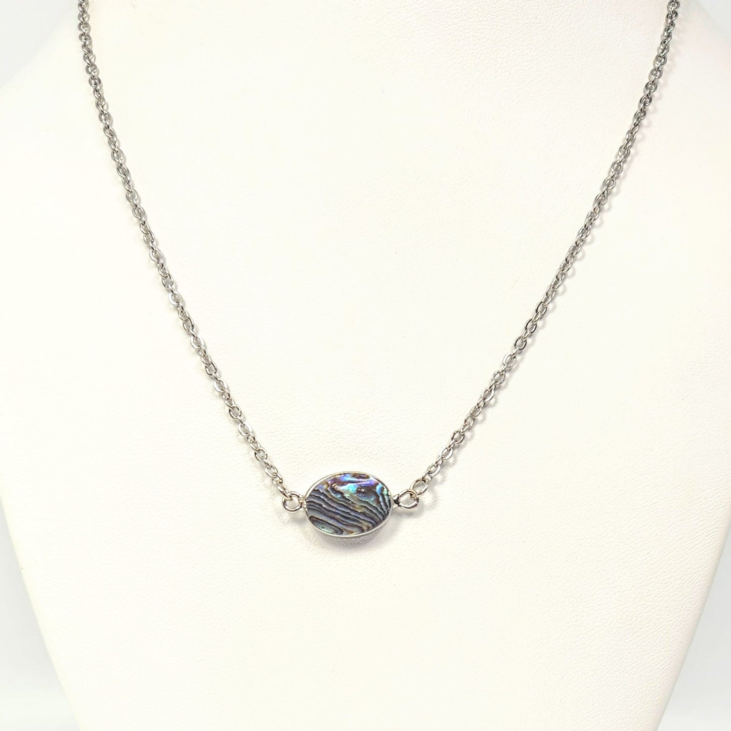 Abalone Oval Necklace