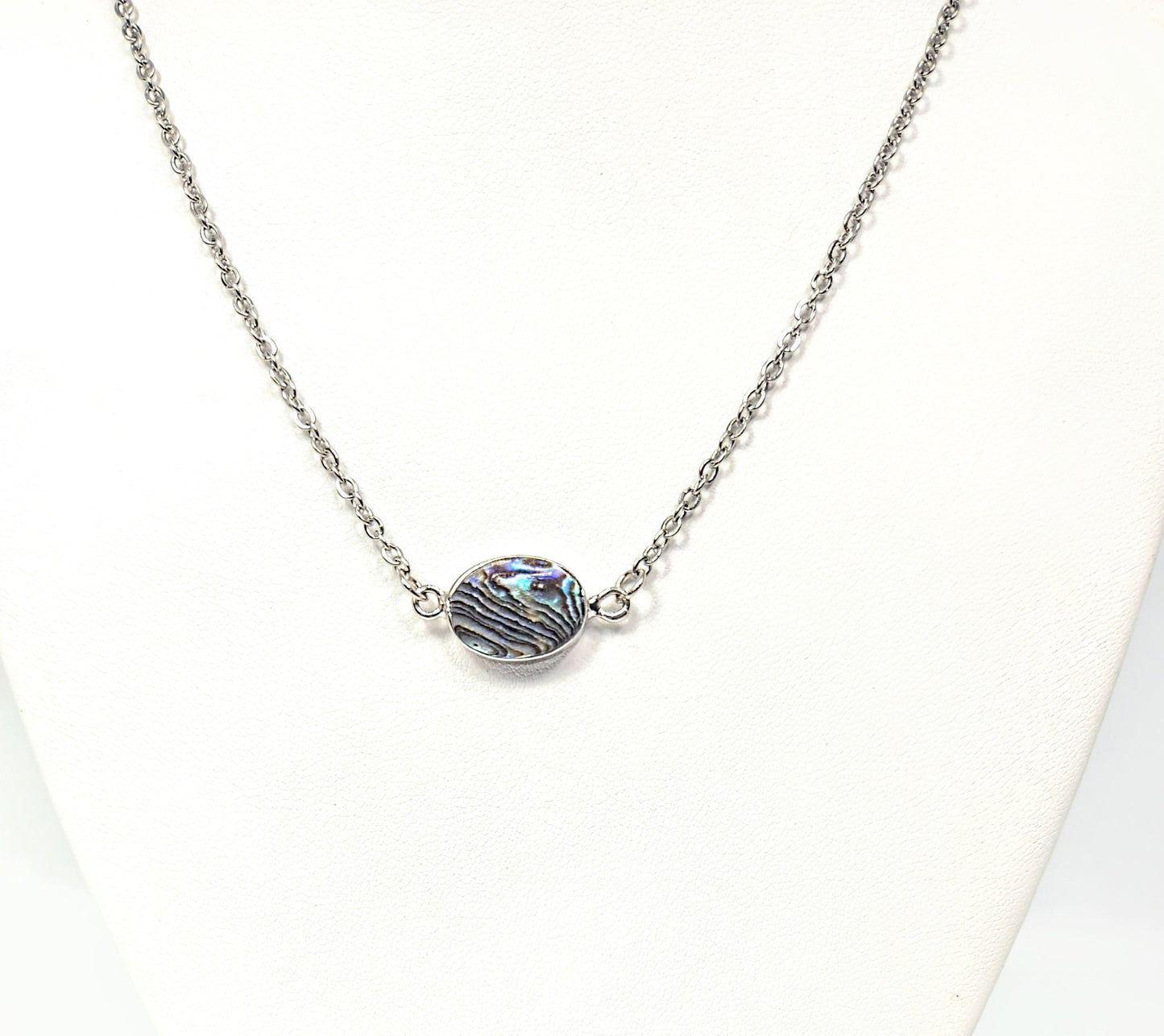Abalone Oval Necklace