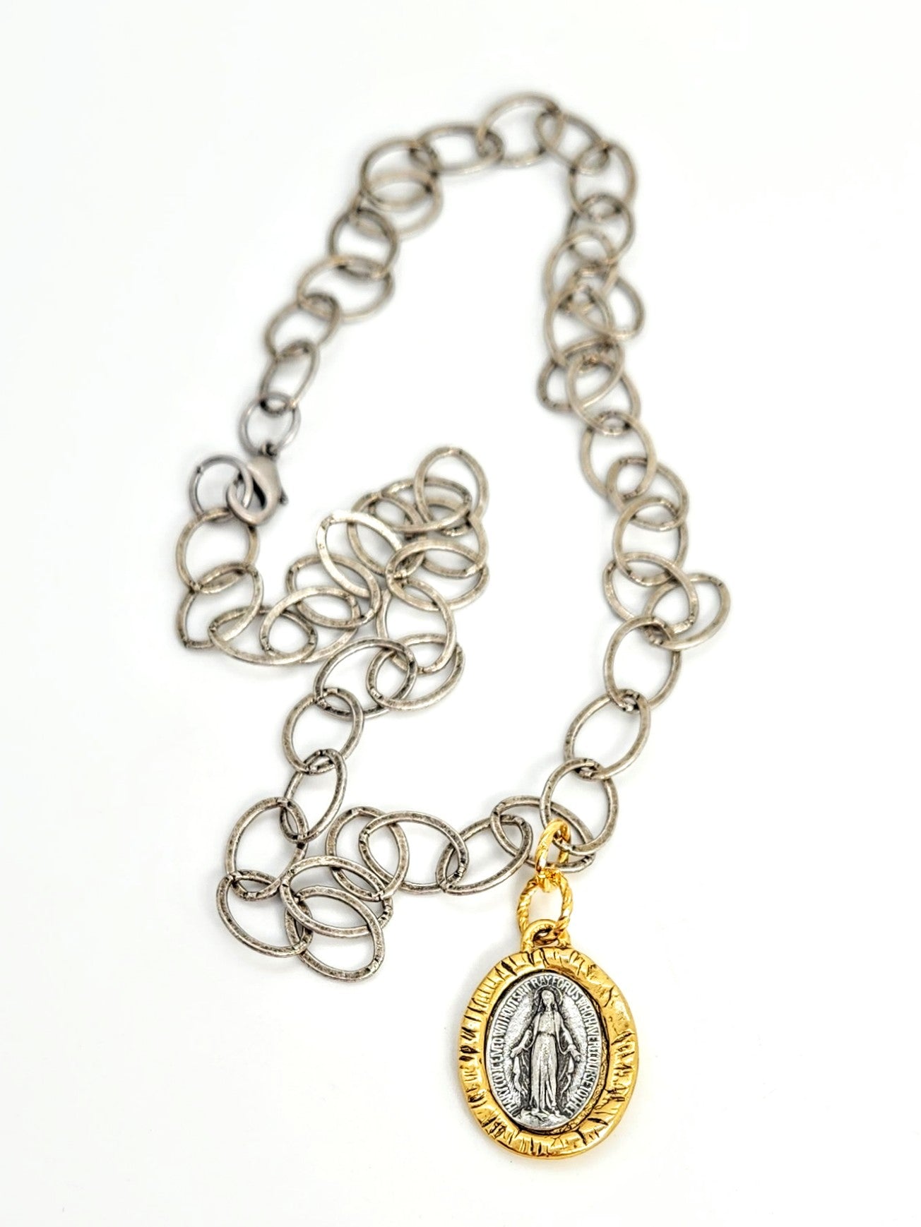 Mary Medallion Necklace