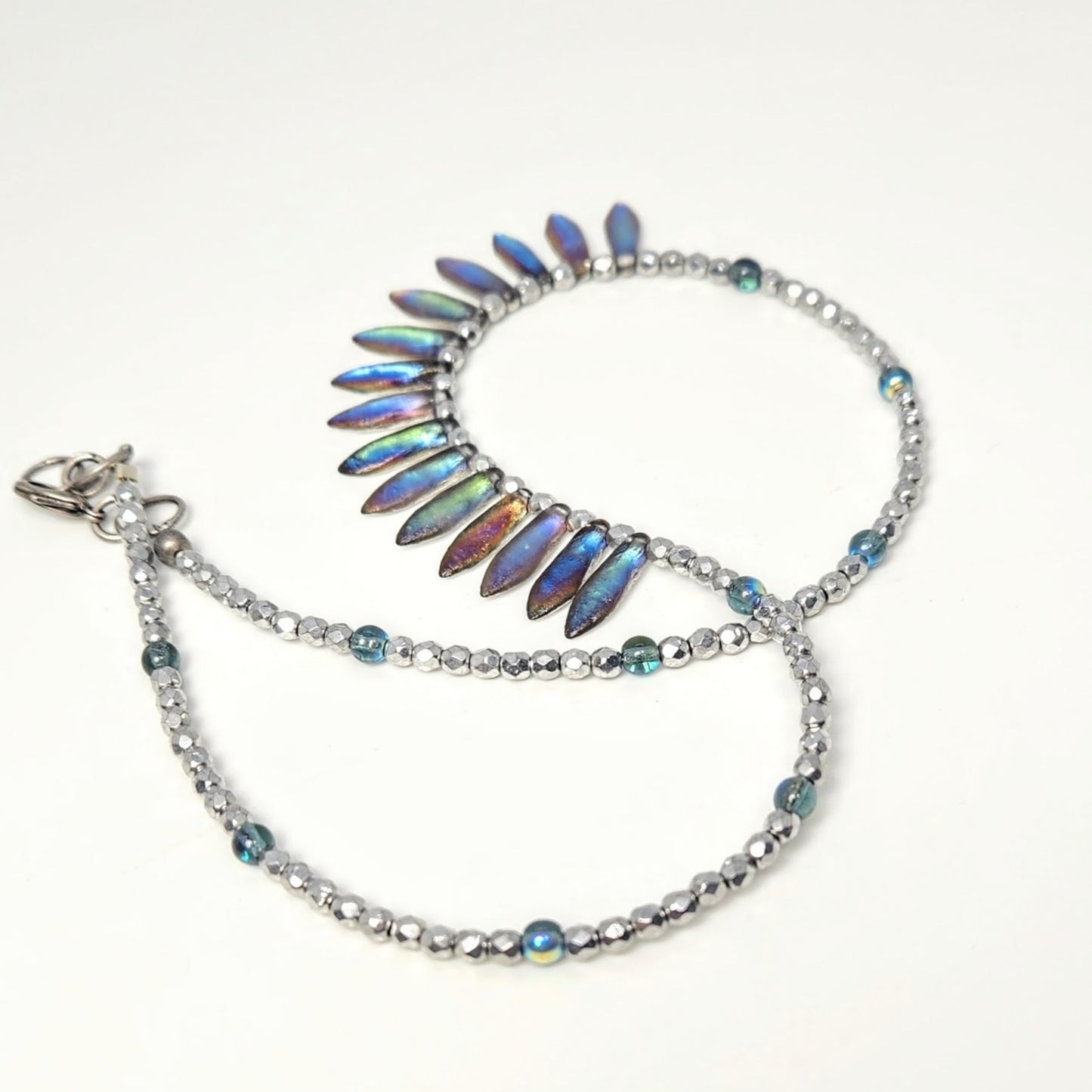 Dagger Czech Glass Necklace