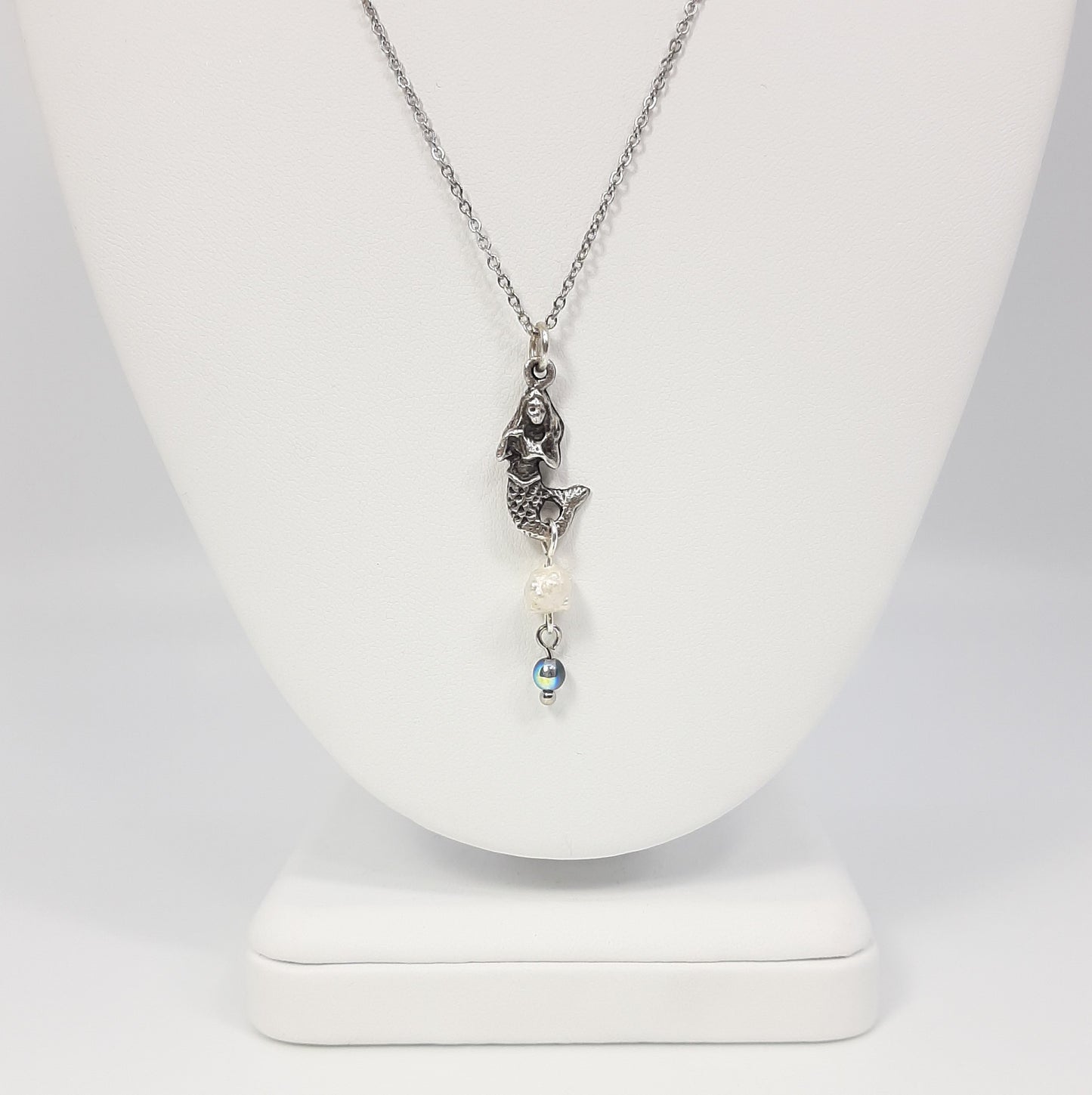 Mermaid + Freshwater Pearl Necklace