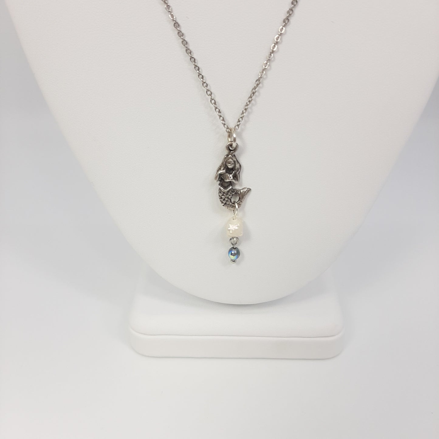 Mermaid + Freshwater Pearl Necklace