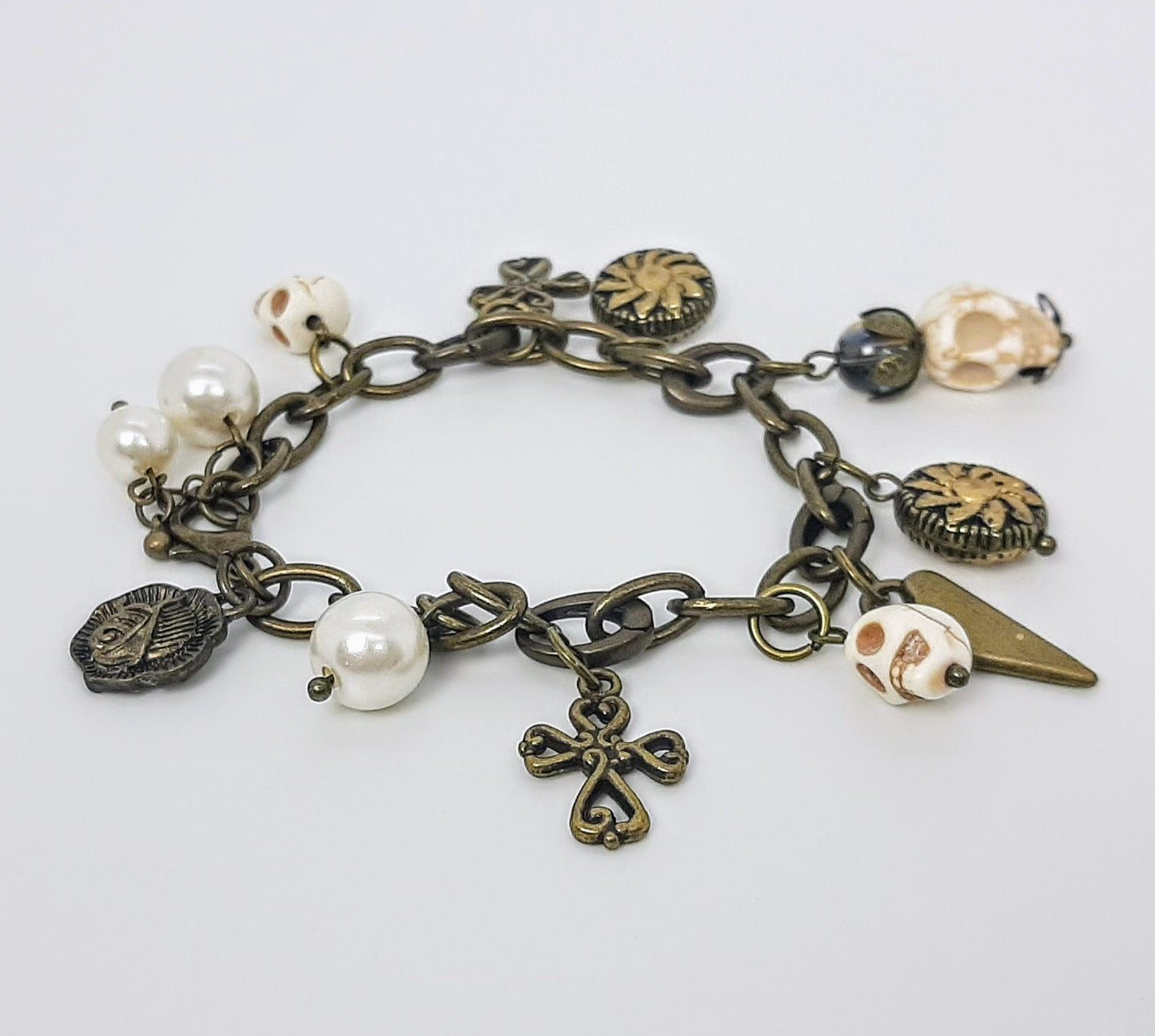 Charm Dia De Los Muertos Bracelet