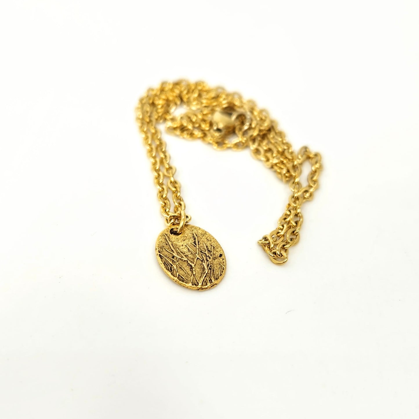 Meadow Grass Pendant Necklace