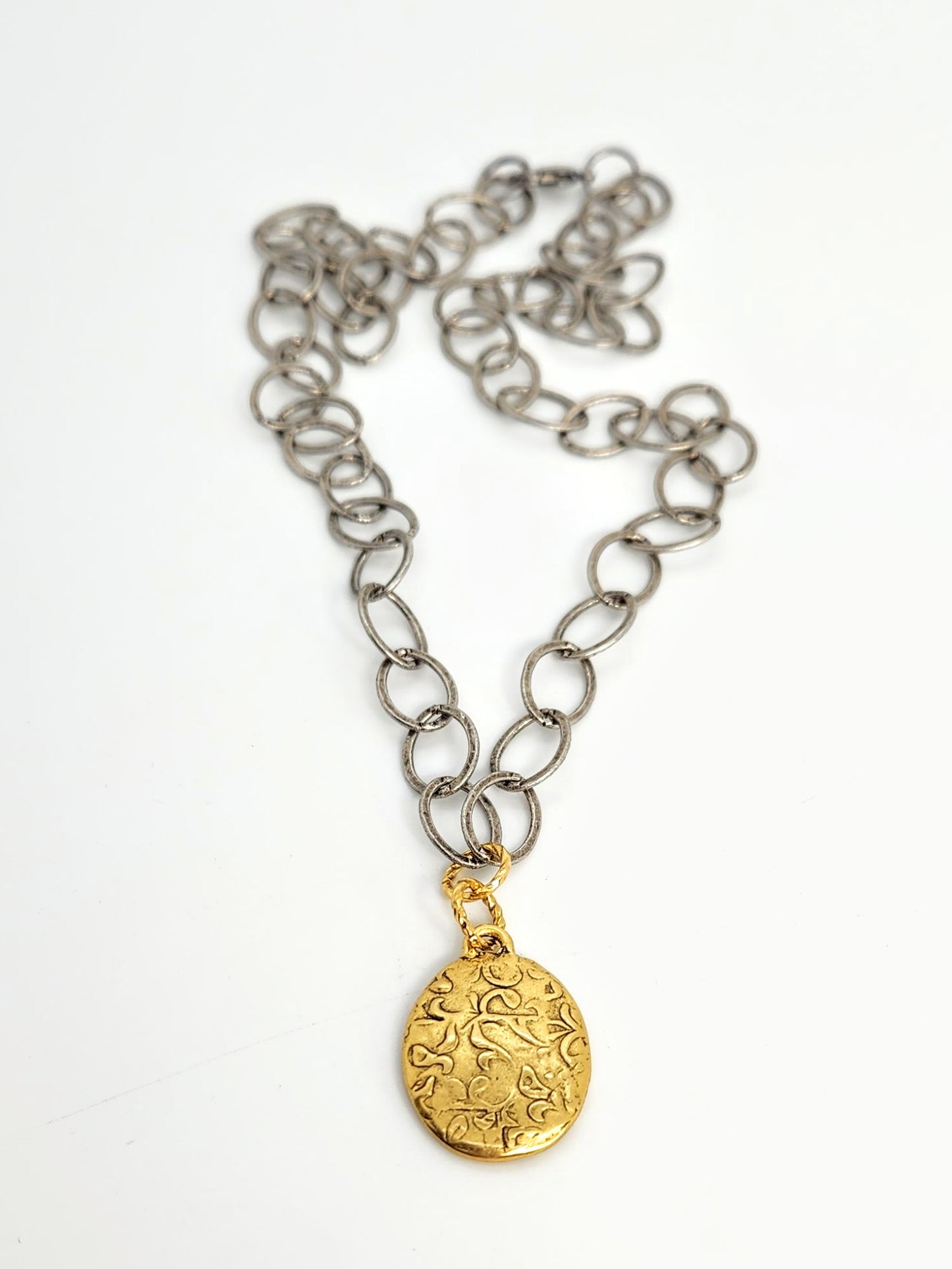 Mary Medallion Necklace
