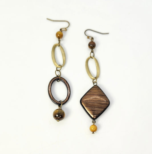 Geometric Statement Earrings