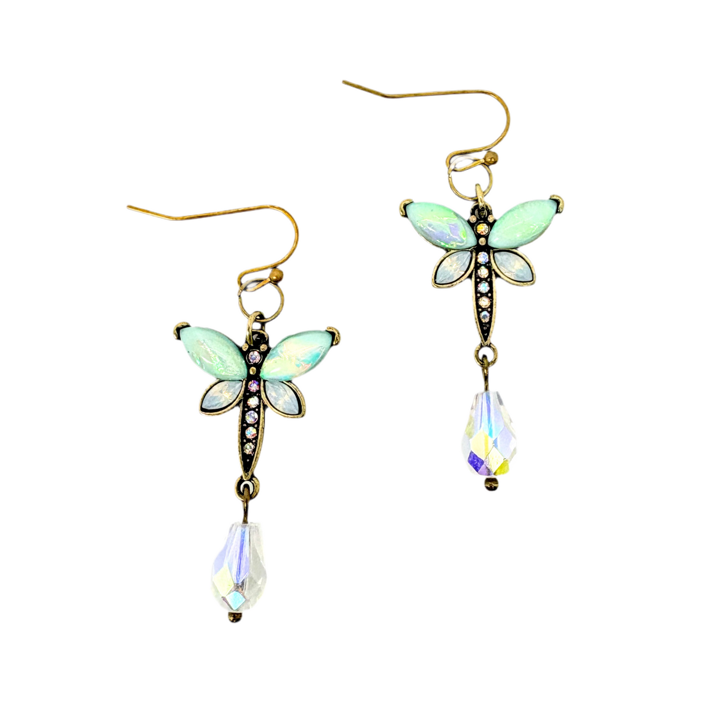 Dramatic Dragonfly Earrings