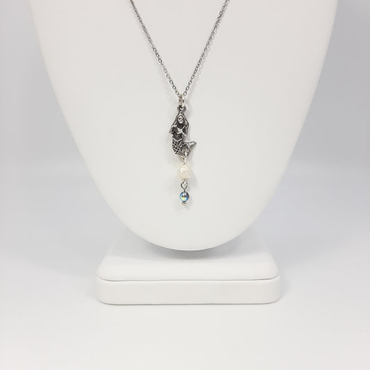 Mermaid + Freshwater Pearl Necklace