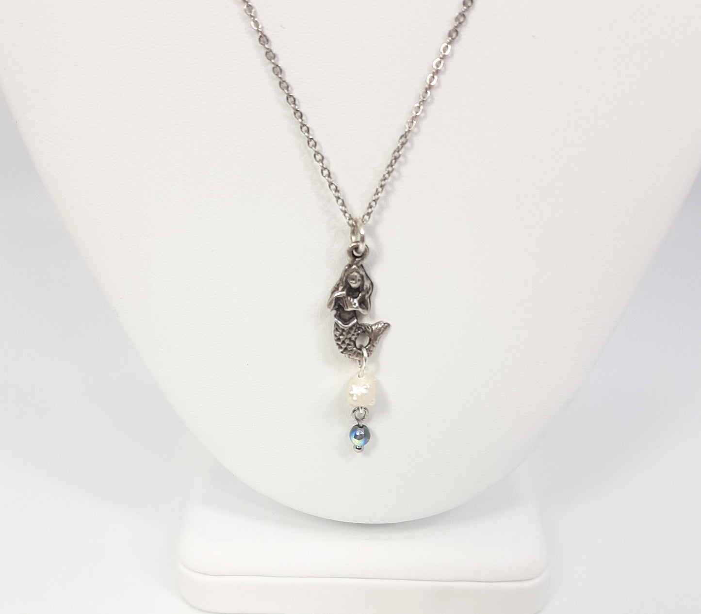 Mermaid + Freshwater Pearl Necklace