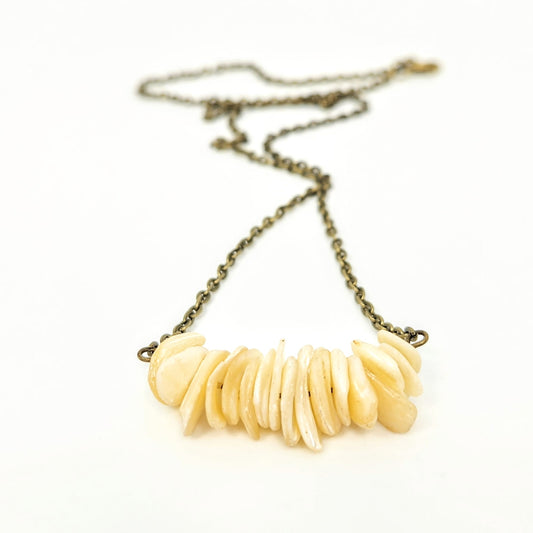Polished Shell Necklace