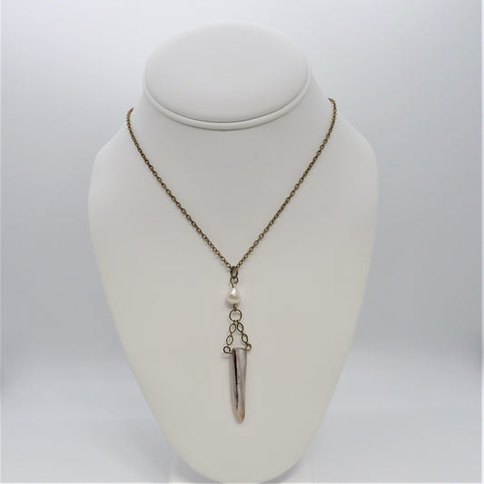 Shell and Freshwater Pearl Necklace